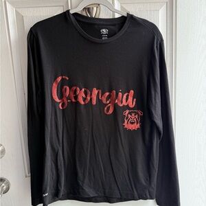 Black Long Sleeve Georgia Shirt